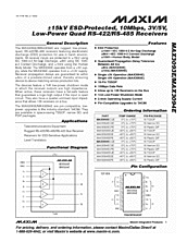 DataSheet MAX3093E pdf